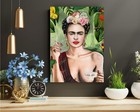 Frida Kahlo Surrealism Canvas Print  Boho Mexican Art Home Decor