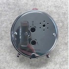 Pottery Barn Kids Button Alarm Clock Retro Style Red Silver Tested