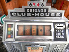 Vintage Antique 1933 Daval Chicago Club House Trade Stimulator Slot Machine v n 