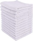 600 Gsm 12 Pack Premium Cotton Washcloth  Set 12 X 12 Inches Utopia Towels