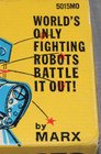 Vintage 1966 Marx Rock  Em Sock  Em Boxing Robots Toy Original Box