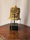 Vintage Brass Hanging Lantern Filigree Censer Votive Holder 6 
