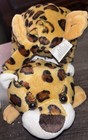 New Nwt Chloenoel Blade Blankies Cheetah Leopard Ice Skates Covers Us44