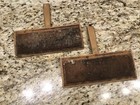 Pair Of Old Whittemore No  10 Cotton Carder Sheep Wool Combs Brushes L s  Watson
