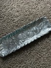 Vintage Arthur Court  Bunny Rabbit Aluminum Rectangular Long Oblong Serving Tray