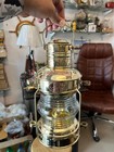 14  Nautical Maritime Ship Lantern Boat Light Fully Brass  Anchor Oil Lamp