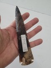 Arrowhead Spearhead Flint 7  Spear Point Knife Blade  Point Display Crafts