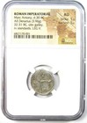 Marc Antony Ar Denarius Silver Coin 32 Bc - Ngc Au - 5 5 Strike And Surfaces 