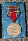 World War 2 1946 Contract Us Army Campaign   Service Victory Medal Original Box