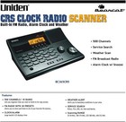 Uniden Bc365crs 500 Channel Analog Police Clock Radio Scanner Brand New