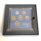 2021 South Korea Mint Coin Set - 1 Won To 500 Won Komsco