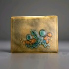 Bovano Enamel Box Mid Century Vintage