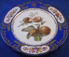 Antique 19thc French Imperial Russian Porcelain Plate Tsar Czar Porzellan Teller