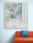 1984 City Map Of Phuket Thailand Thai History Cartography Decor Fine Art Print