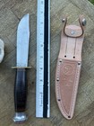 Case Fixed Blade Hunting Knife Vintage U s a Not Original Sheath