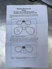 M40  M42 Gas Mask Optical Insert Mount Kit 4240-01-389-7152 For Rx Lens Carrier