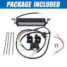 Led Headlight Light Bar Lighting Kit Driving Lamp For 7 8    Handlebars Dirt Bike