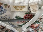 Vintage Victoria   s Secret Med lg Gold Label Floral 3 4  Sleeve Nightgown Shirt