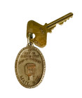 Vintage New York Biltmore Hotel Key   Fob Po 474 Grand Central Nyc  1610