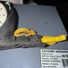 Black Altimaster All Skydiving Altimeter Wrist With Safety Knife Untested