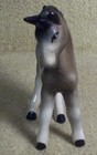 Vintage Porcelain Horse   Foal Figurine   Hi Whoa 2068   Gray  White   Black