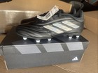 Unisex Adidas Copa Pure Ii League Firm Ground Soccer Cleats Black grey M8 w9 Nib