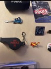 Vintage The Police Rock Bandpins  Whstle Etc  12  Pieces   824