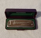Hohner Golden Melody No 542 Harmonica Key Of G   10 Hole Musical Instrument