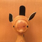 Wooden Cat Clothing  Brush Kitty Cat Clothes Brush Vtg