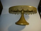12 Inch Round Gold Cake Stand