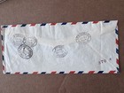 1943 Curacao Registered Fdc Airmail Cover Censored