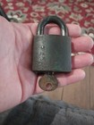 Vintage Corbin Padlock With Key   5