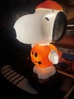 Snoopy In A Pumpkin Halloween Costume Blow Mold Yard Decorating New