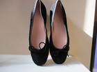 Patricia Green Hampton Bow Black Leopard Ballet Flat  Size 8 - New  248