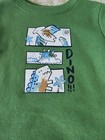 Matching Green Dinosaur Sweatshirts Toddler Lot Of 2