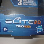 New Nerf N-strike Elite 2 0 Blue Trio Td-3 Triple Dart Blaster Gun   6 Darts