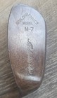 Antique Vintage Spalding M-7 Hickory Wood Shaft Golf Club Mashie Nib  Line Face