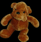 12  Dan Dee Brown Bulldog Puppy Dog Plush 