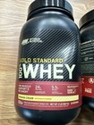 2 X Optimum Nutrition Gold Standard Whey Protein 2 Lb Banana Cream