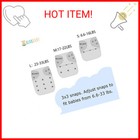 Alvababy Baby Cloth Diaper 6 Pack With 12 Inserts One Size Cloth Diaper Covers A