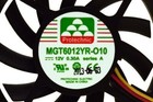 Protechnic 60mm 12v Cooling Fan 60x60x10mm 3-pin High Speed Slim 5400rpm