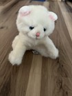 Vintage Russ Prissy White Kitty Cat Stuffed Animal Kitten Plush Toy Blue Eyes 9   