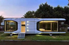 Luxury Mobile House Tiny Home Futuristic Prefabricated Modern Tiny House