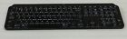 Logitech Mx Keys Advanced Wireless Illuminated Keyboard Black  backlit Led Keys