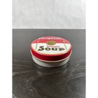 Vintage 1993 Campbells Tomato Soup Bristolware Round Tin Small Collectible Red