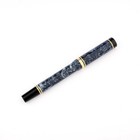 Parker Duofold Mark I International Marbled Blue Fountain Pen  1991  B Nib 