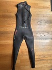 Zoot Women s Fuzion Wetsuit Sleeveless Blk Tri With Graphics On The Chest Xs