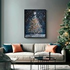 Jxdxdj Christmas Diamond Art Kits For Adults  Winter 5d Diamond Painting Kits   