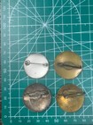 Lot 4 Vintage German Red Cross Enamel Pins Deutsches Rotes Kreuz Helferin Ba