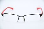 New Nike 8160 012 Black Gunmetal Red Authentic Frames W  Case Eyeglasses 53-17